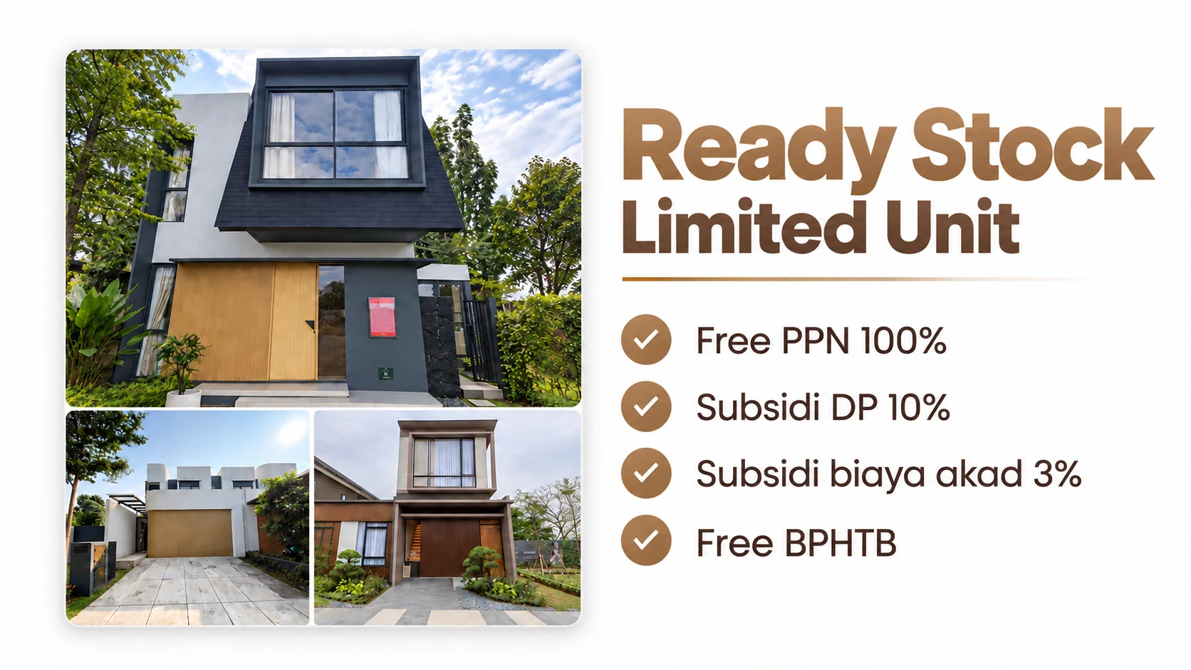 Pilihan rumah ready stock Shila at Sawangan